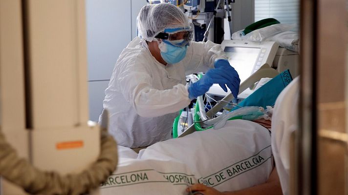Aumenta la mortalidad y la ocupación de las UCI en la tercera ola del coronavirus en España