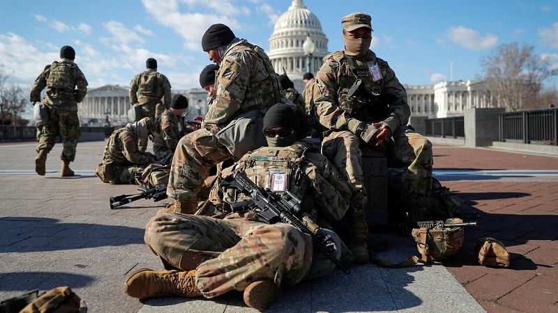 Washington se blinda para la investidura como presidente de Biden con un dispositivo sin precedentes