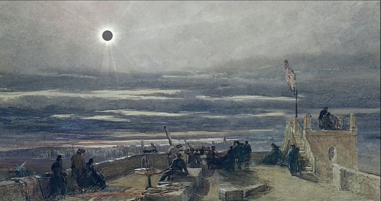 Eclipse de sol en la muerte de Bécquer