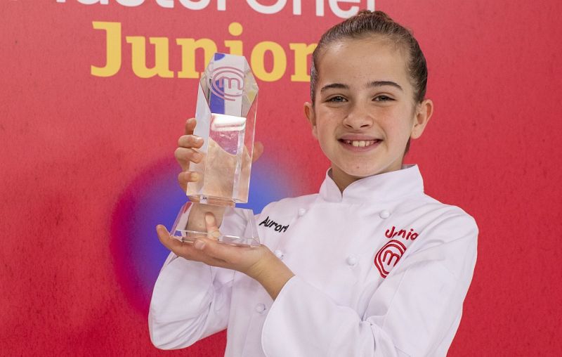 MasterChef Junior 8 - Entrevista a Aurora, ganadora de MasterChef Junior 8 