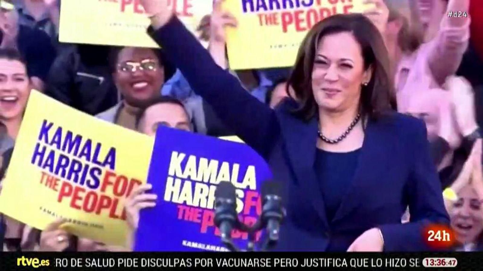 Kamala Harris, la primera mujer en la vicepresidencia de EE.UU.