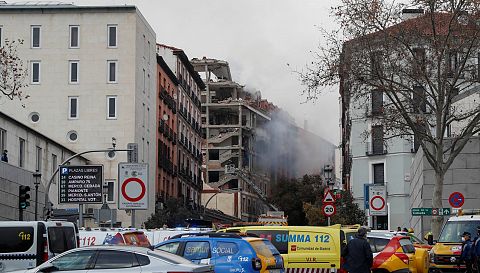 Irene Cacabelos, testigo de la explosión en Madrid: "Vimos caer cascotes del cielo"