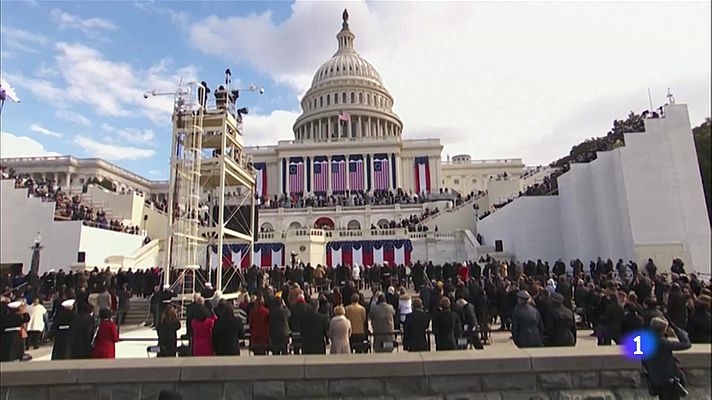 Biden llama a la unidad en su discurso como presidente