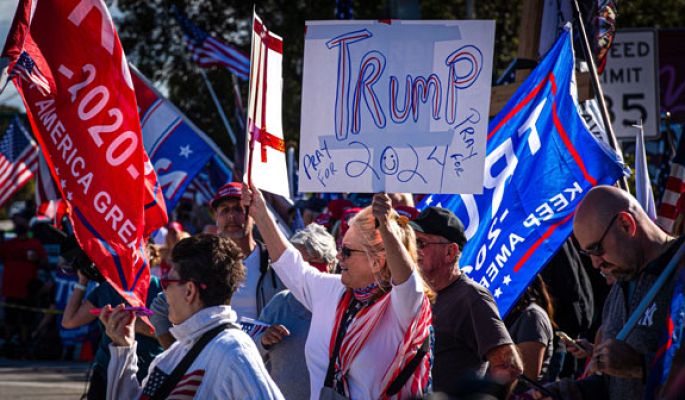 Telediario 1 - Trump se despide de la Casa Blanca tras dos semanas de silencio casi total