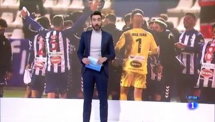 Telediario 1 - El Alcoyano deja KO al Real Madrid en Copa