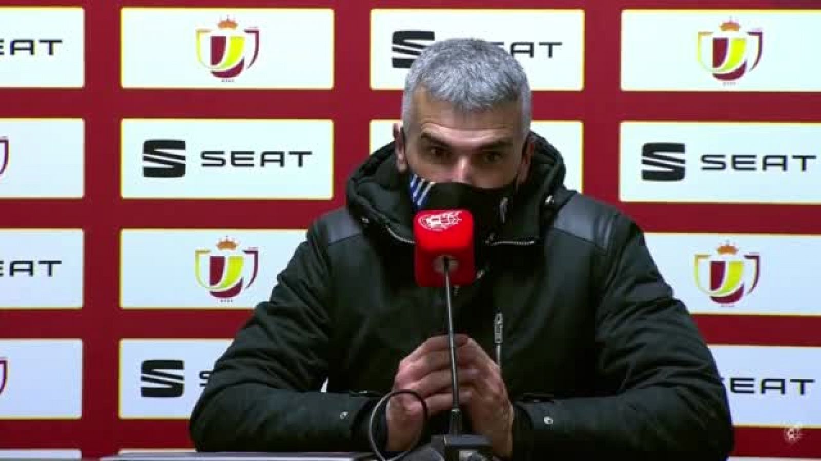 Copa del Rey | Vicente Parras:  "Esta noche he visto a mi equipo volar"