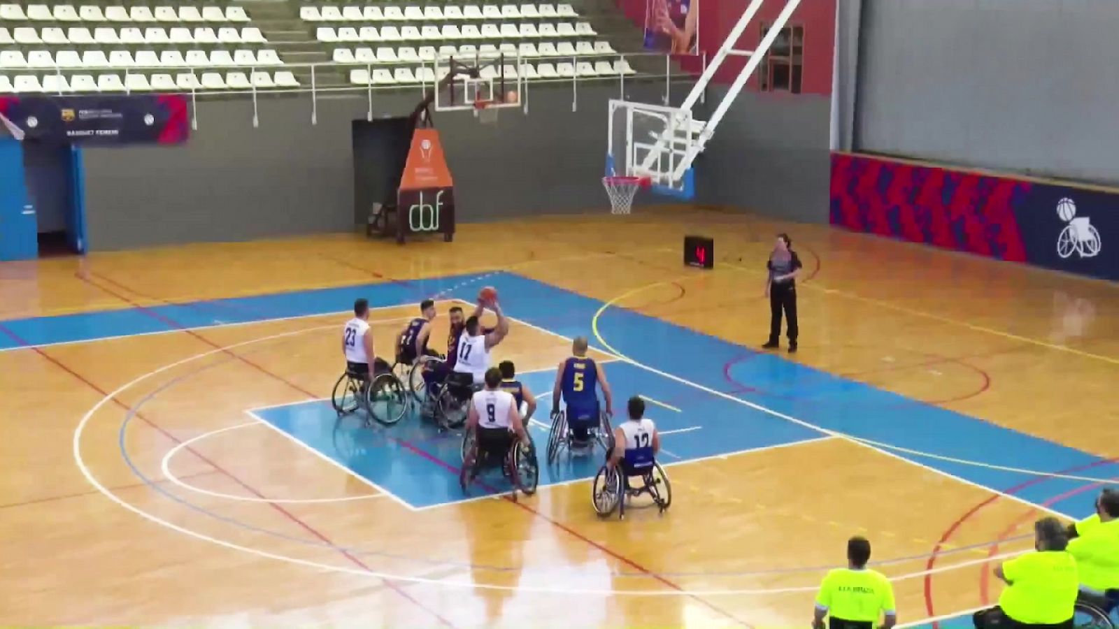 Baloncesto en silla de ruedas - Liga BSR división de Honor. Resumen jornada 9 - RTVE.es