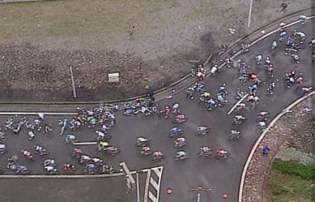 Vuelta ciclista a España - Caída masiva en La Vuelta