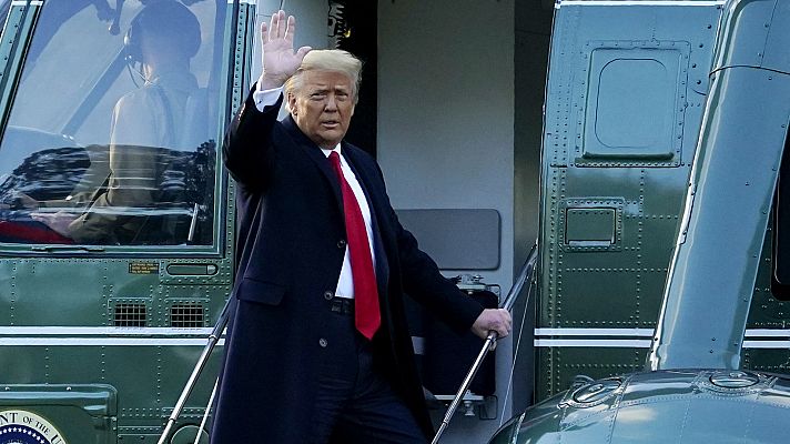 Trump dice adiós a la Casa Blanca
