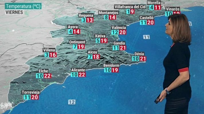 L'informatiu - Comunitat Valenciana - El tiempo en la Comunidad Valenciana - 21/01/21