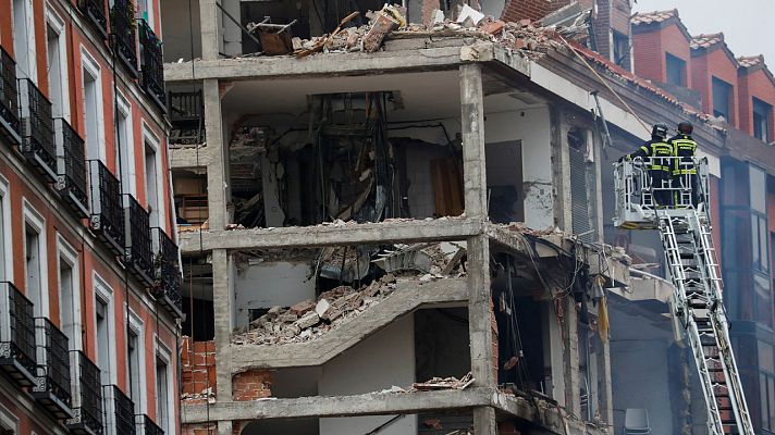 El barrio de La Latina se recupera lentamente del susto provocado por la explosión