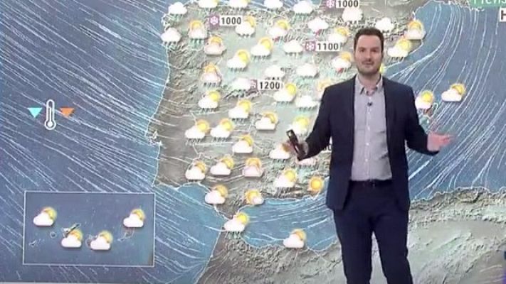 La AEMET prevé lluvia fuerte en Galicia, Cantábrico oriental, Navarra y Pirineo occidental