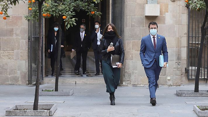 Telediario 1 - El TSJC mantiene las elecciones del 14F para "preservar la normalidad democrática"