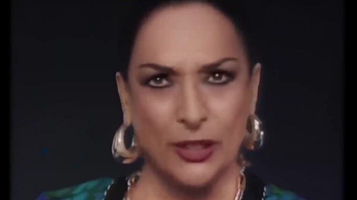 Telediario 1 - La inteligencia artificial "resucita" a Lola Flores en un anuncio de cerveza