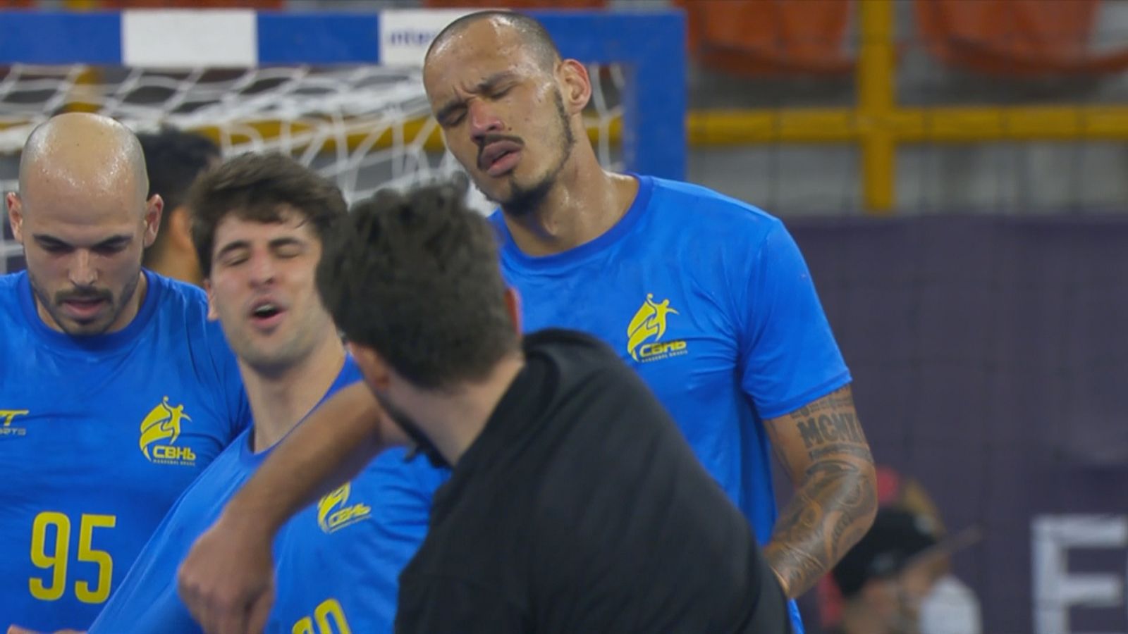 Efecto óptico en el Mundial de balonmano: 'golpe de vista' | Ver