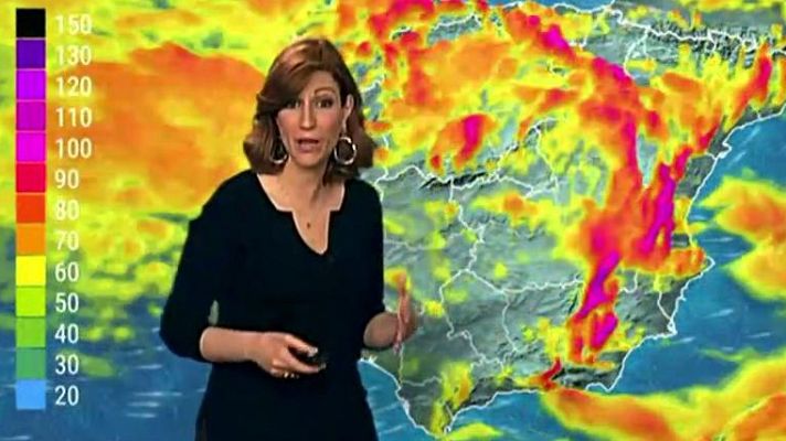 El tiempo - Lluvias y viento muy fuerte en norte y este Península y Baleares