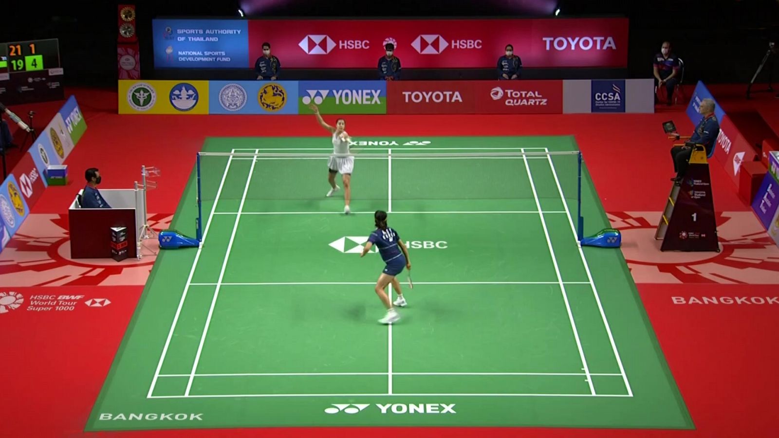 Bádminton HSBC BWF World Tour Super 1000 "Toyota Thailand Open