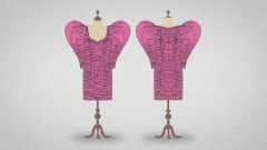 Replica el vestido de papel de María Escoté