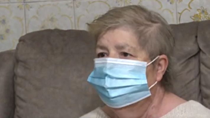 Telediario 1 - Ana LLerena, diez meses hospitalizada: "Que se pongan la mascarilla, esto es muy duro"