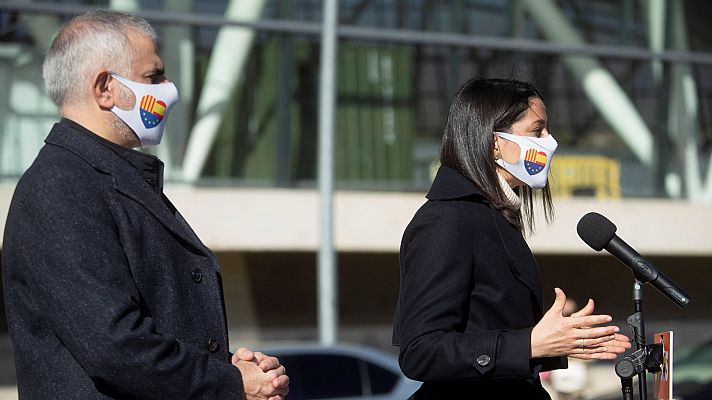 Arrimadas (Cs) propone un pacto de Gobierno al PSC tras las elecciones catalanas