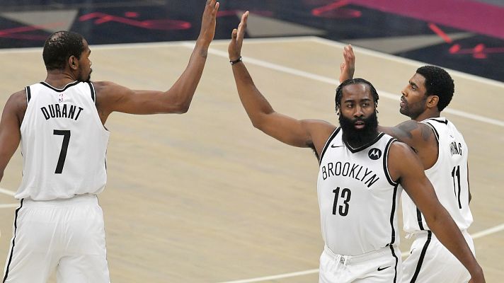 Telediario 1 - NBA | Los Nets logran su primera victoria con el trío fantástico
