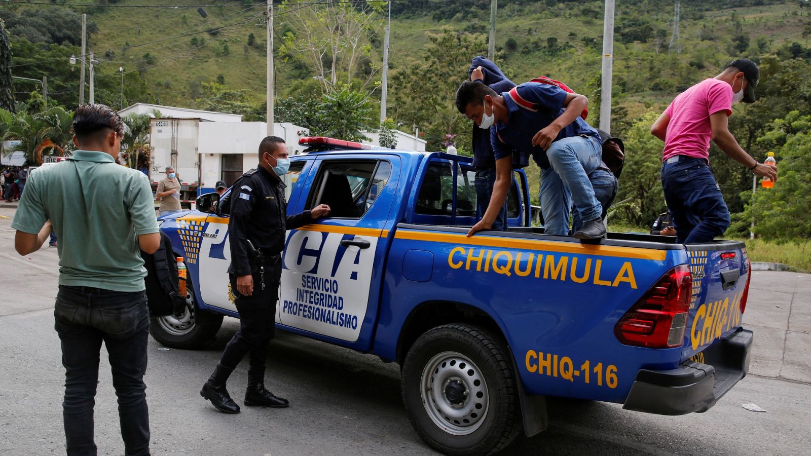 Guatemala militariza el control migratorio