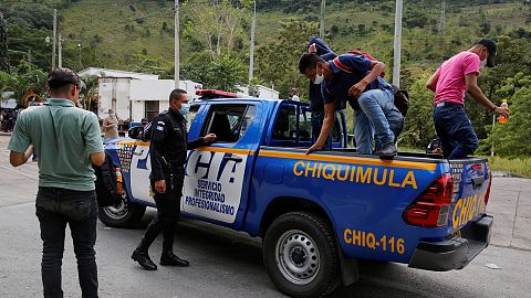 Guatemala militariza el control migratorio