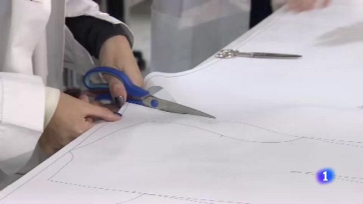 Telediario 1 - Los estudios de diseño de moda se han adaptado a lo digital