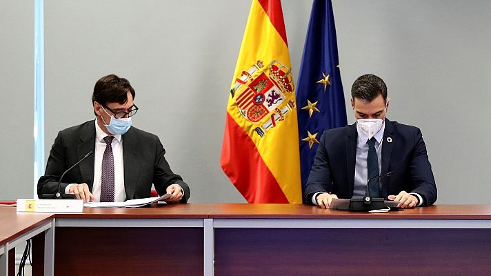 Informativo 24h - Sánchez a Illa: "Ha sido un honor trabajar contigo codo con codo"