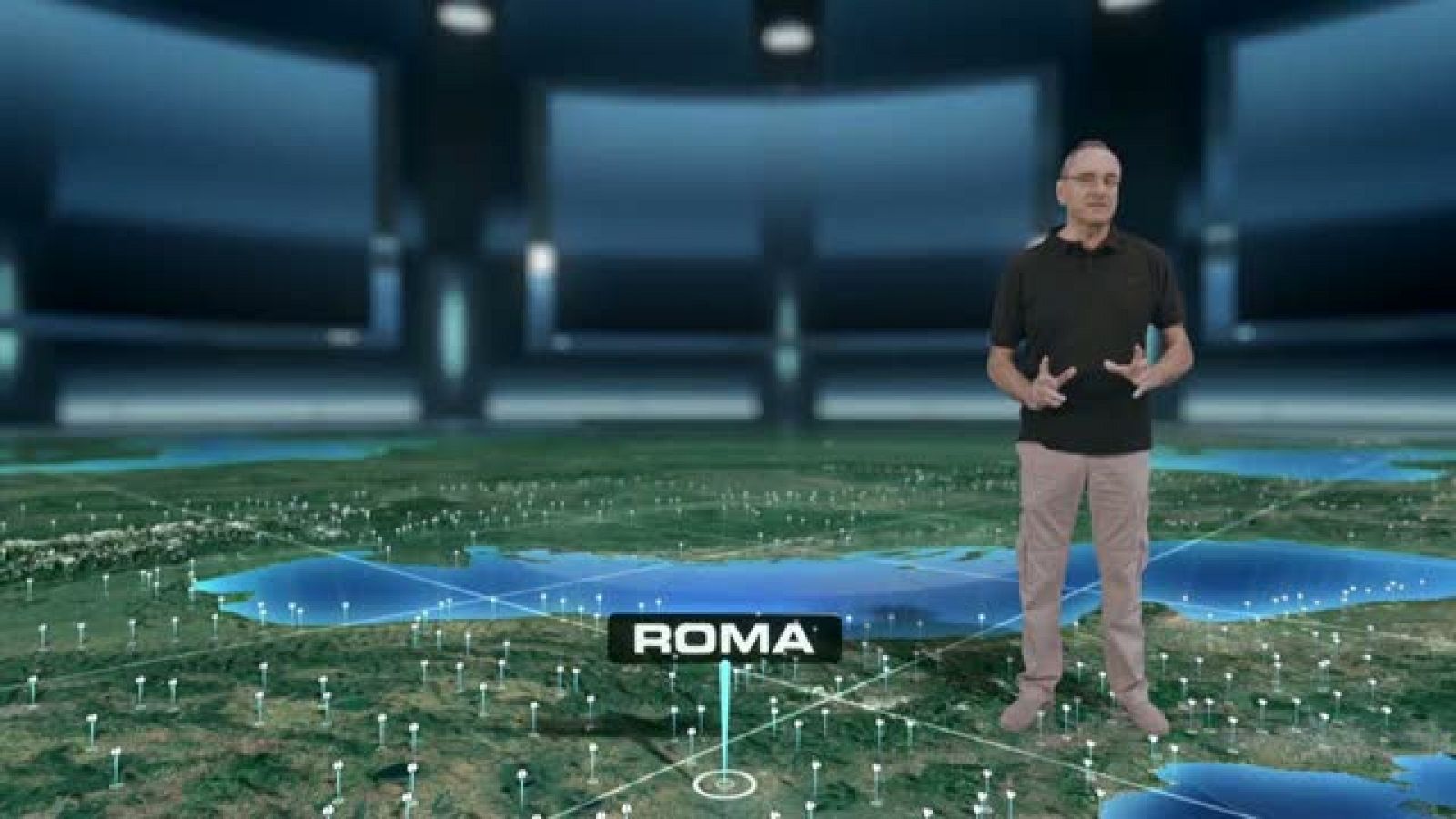 Roma construyó una red de carreteras con gran tecnología y extensión