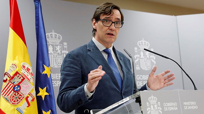 Telediario 1 - Illa dejará este martes el Ministerio de Sanidad para centrarse en la campaña del 14F