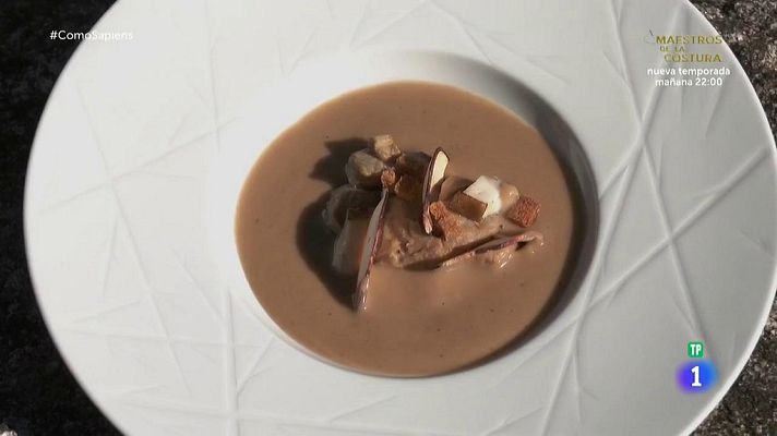 Como sapiens - Crema de castañas con boletus