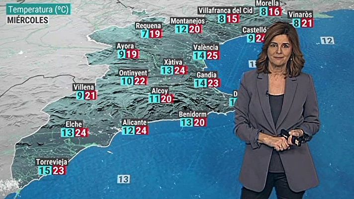 L'informatiu - Comunitat Valenciana - El tiempo en la Comunidad Valenciana - 26/01/21