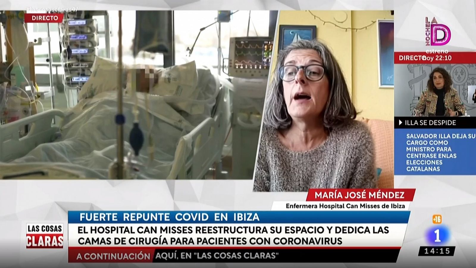 Una enfermera analiza la "situación trágica" en Ibiza