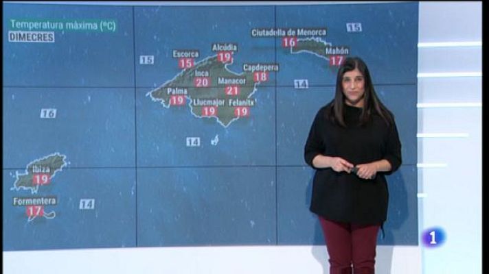 Informatiu Balear - El temps a les Illes Balears - 26/01/21