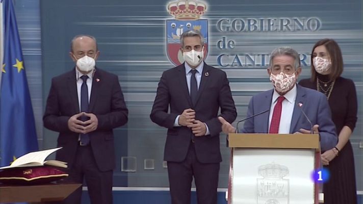 TeleCantabria - El presidente ha confirmado el confinamiento de cuatro municpios cántabros