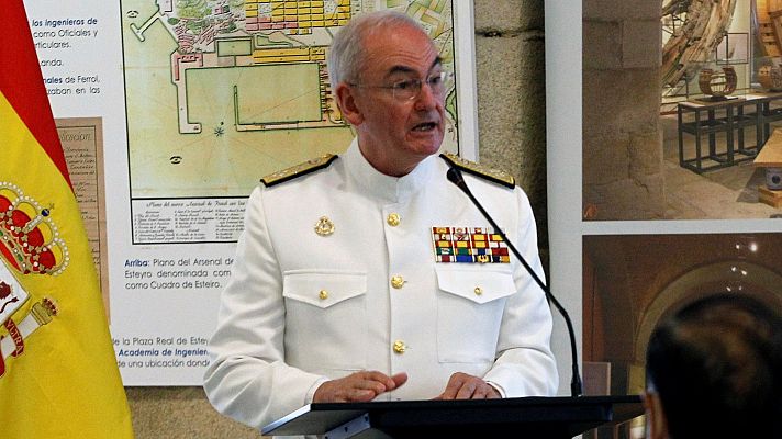 El almirante López Calderón, nuevo JEMAD tras la dimisión de Villarroya por vacunarse contra el coronavirus