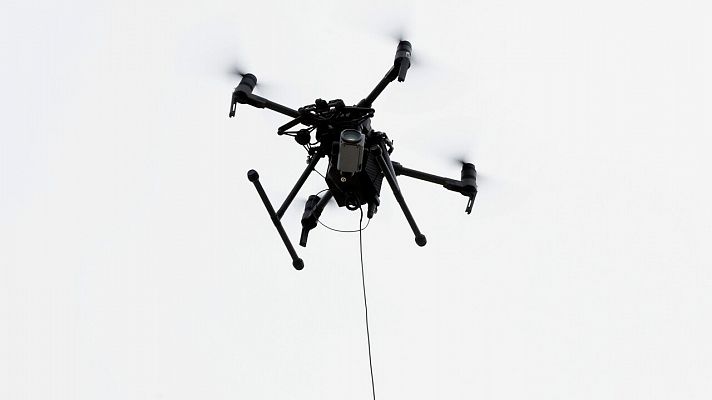 Los drones, el mejor aliado de la policía local de Madrid para controlar las zonas confinadas