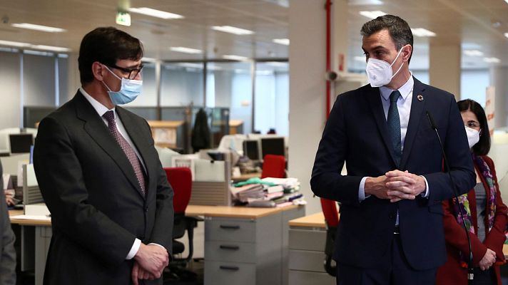 La tarde en 24h - Sánchez agradece a Illa su labor durante estos meses y lo califica de "persona honesta, que ha evitado la confrontación política"