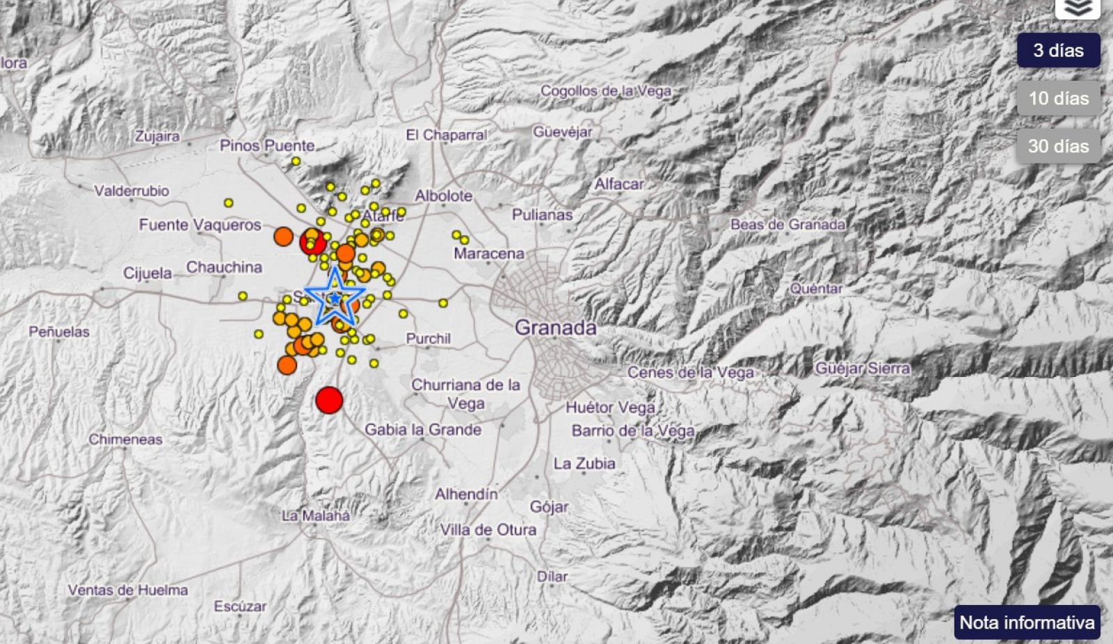 Los vecinos salen a la calle en Granada por miedo a los terremotos - Informativo 24h | Ver