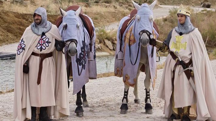 Maestros de la costura - Lluís, asustado por tomar medidas al caballo