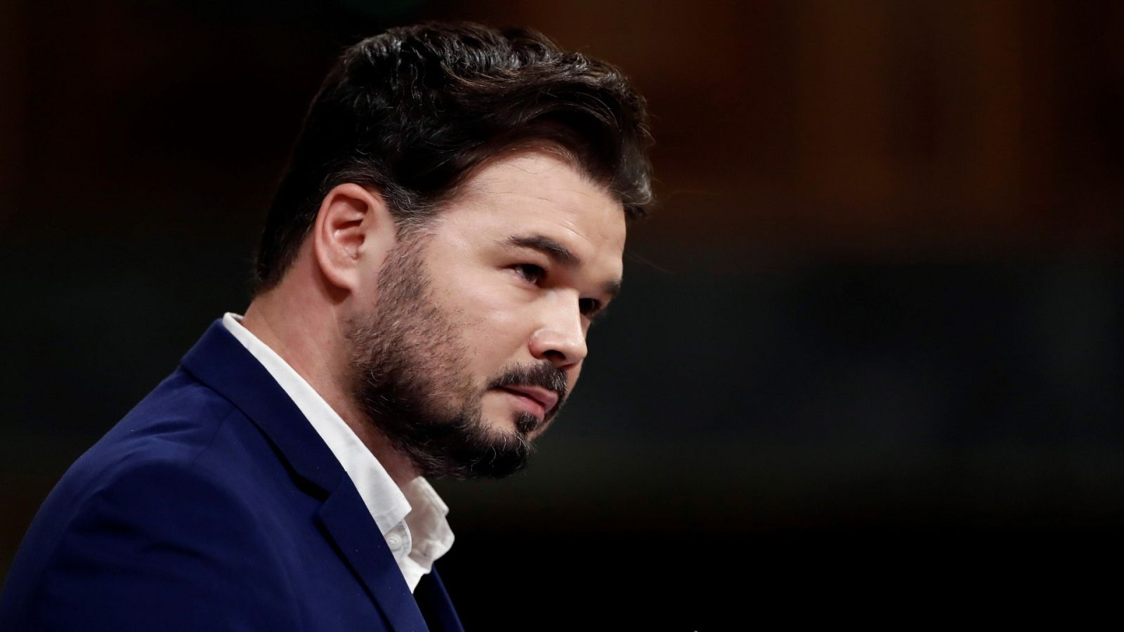 Rufián: "La gente no come banderas"