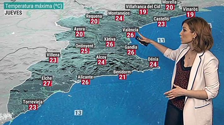 L'informatiu - Comunitat Valenciana - El tiempo en la Comunidad Valenciana - 28/01/21