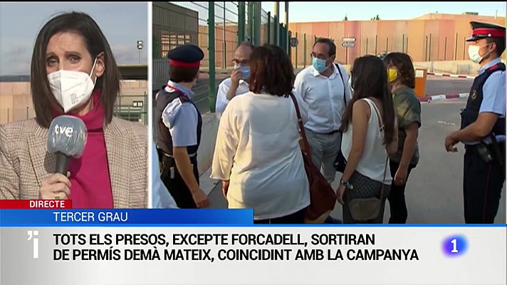 L'Informatiu - Els presos polítics podran prendre part en la campanya electoral