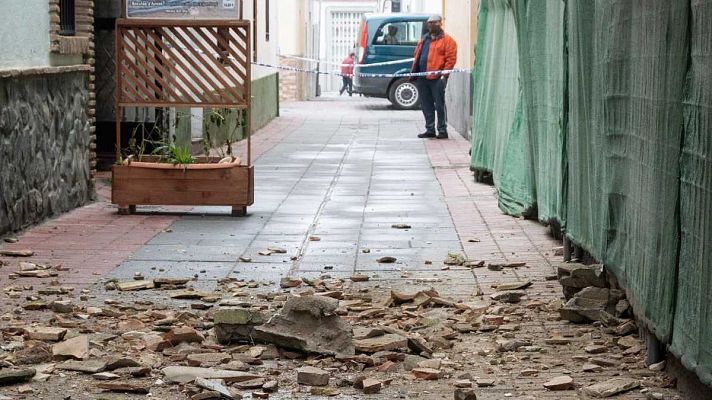 Telediario 1 - Granada ha vivido este jueves nuevos terremotos que han asustado a la población