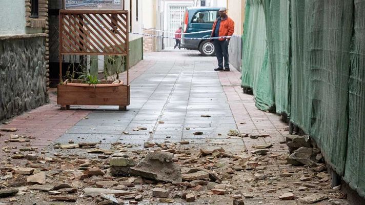 Telediario 1 - Granada ha vivido este jueves nuevos terremotos que han asustado a la población