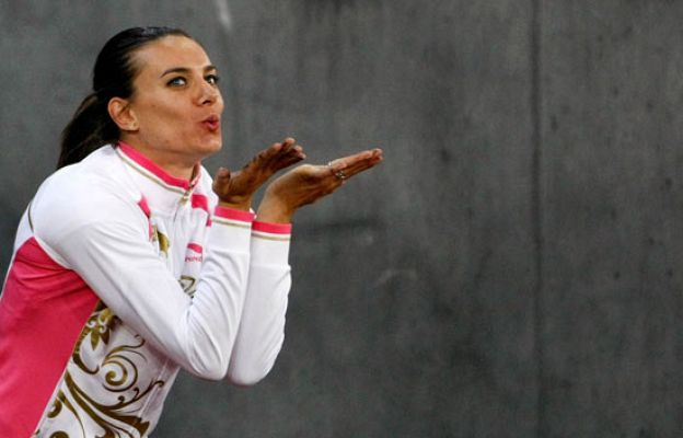 Isinbayeva, 'princesa' de Asturias