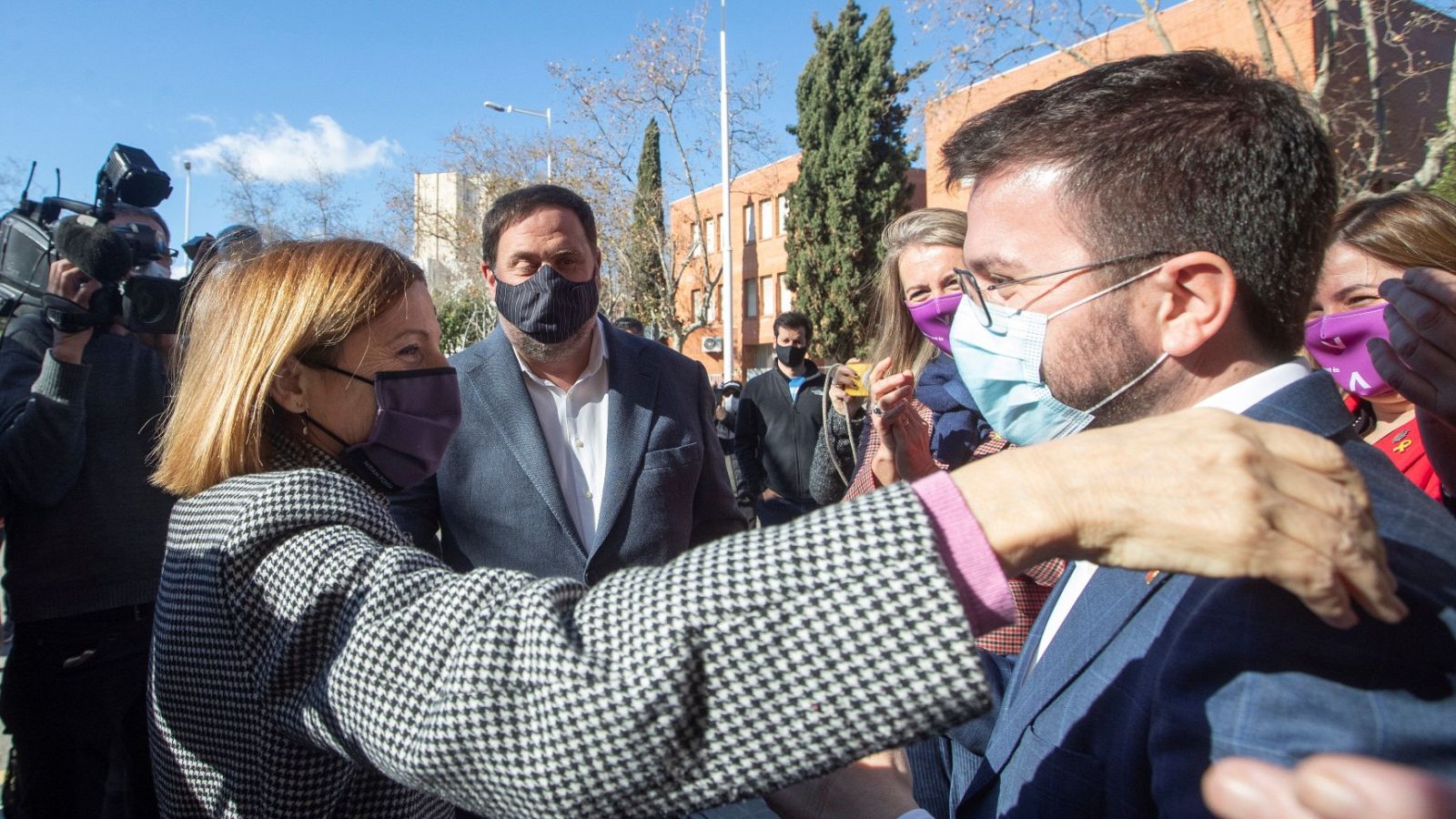 Forcadell sale de prisión tras lograr el tercer grado