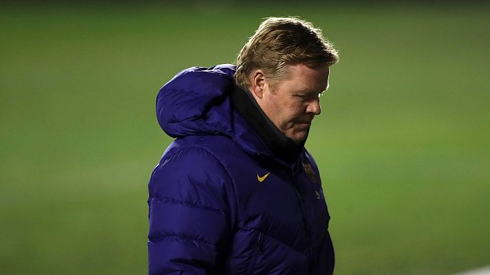 Telediario 1 - Koeman: "Hoy en día el Barça no está para ganar muchas cosas"