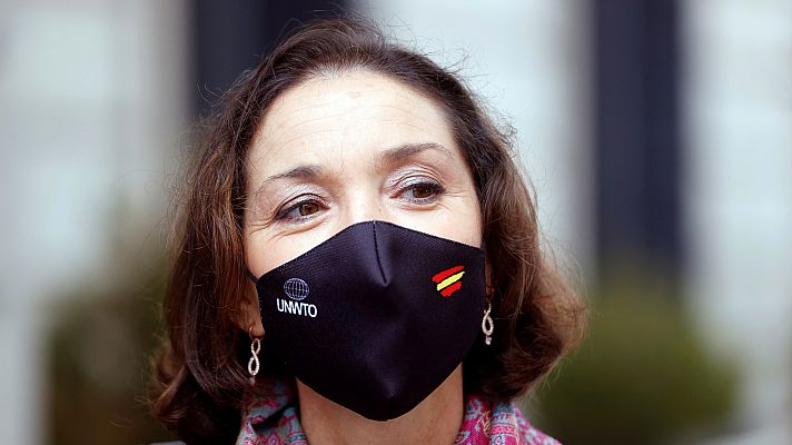 Telediario 1 - Maroto: "Semana Santa puede ser el reinicio de los viajes nacionales si se dan las condiciones de seguridad"